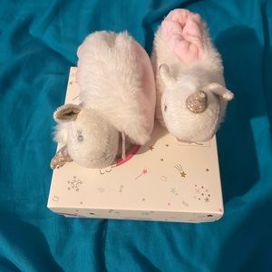 0-6 baby slippers unicorn